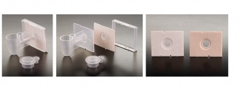 Cytosep Single Sample Chamber with White Filter & Cap for Unitech (Wescor) Cyto-System, 4 x 24/pk